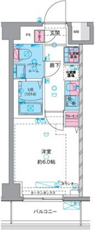 【間取り】 | GENOVIAお花茶屋Ⅱskygarden | 間取りです。