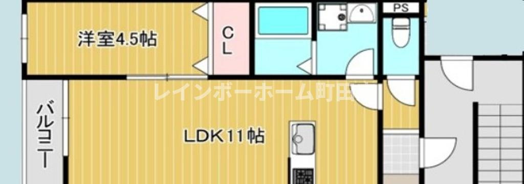 エトワール相模大野※初期費用分割あと払いサービス利用可能物件の間取り