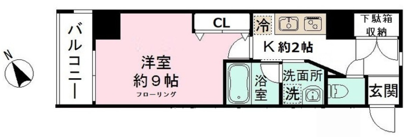 レオセントラルガーデンの間取り
