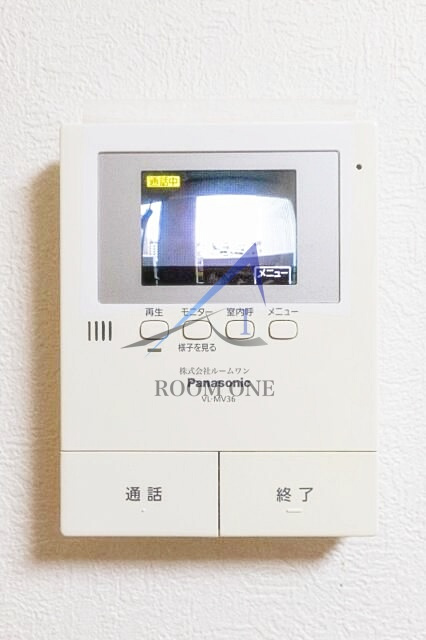 四谷コーエイマンションのセキュリティ|モニター付きインターホンです。