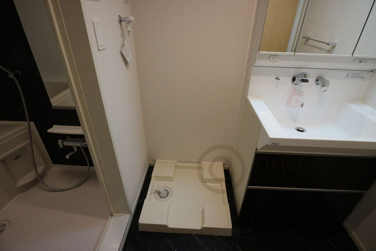 神戸市灘区新在家南町４丁目の賃貸マンションの洗面所