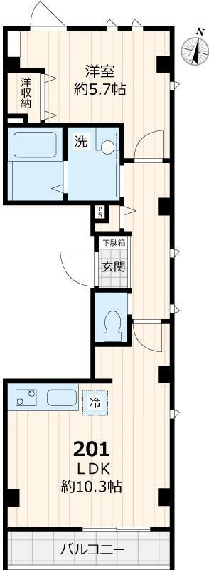 グランジュッテ東大前の間取り