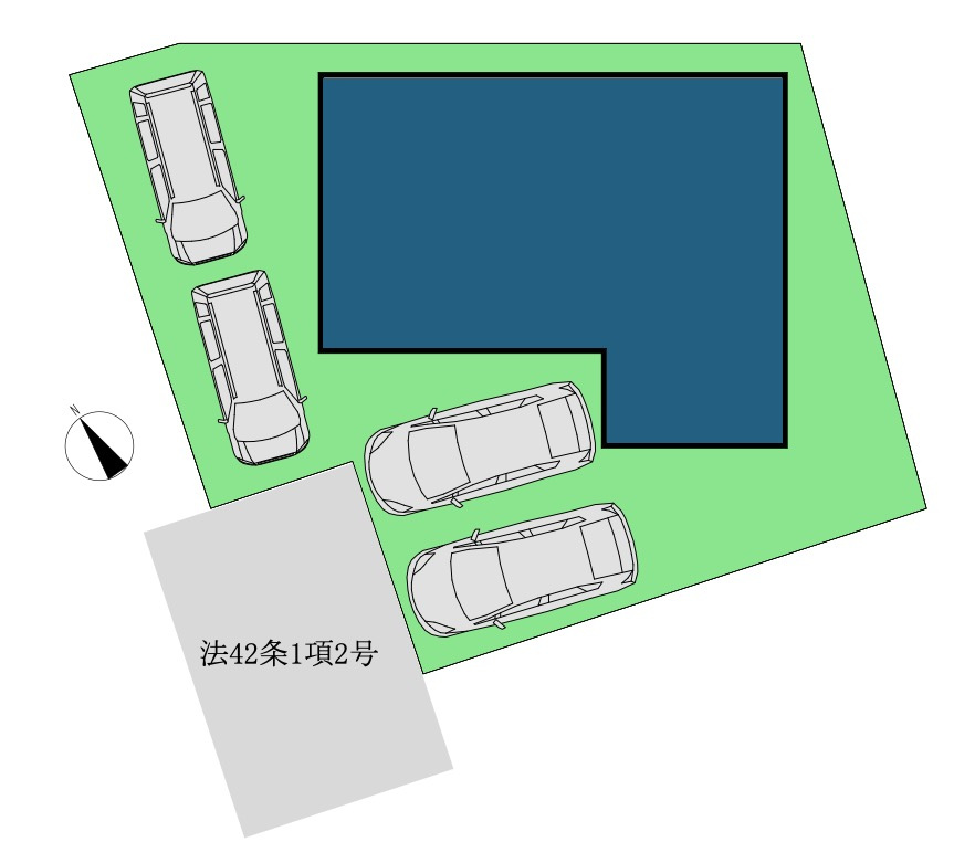 [中古住宅] さいたま市西区中野林の区画図