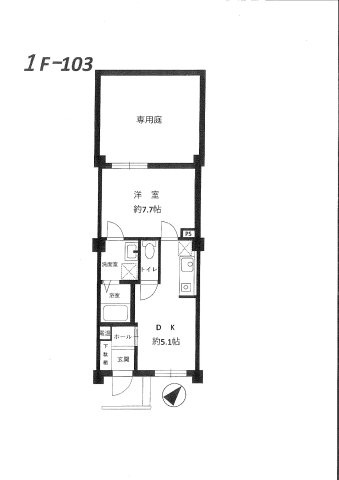 SORA住吉の間取り