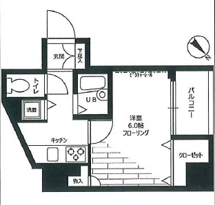 ステージファースト白山の間取り
