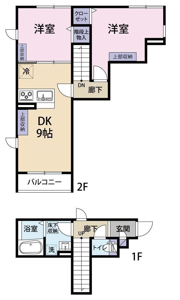 Bonheur Maisonの間取り|間取りです。