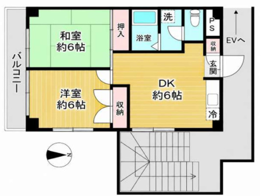 高橋ビルの間取り