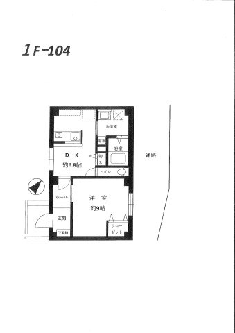 SORA住吉の間取り