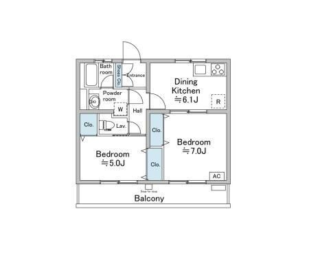 クレスト鶴見の間取り|間取りです。
