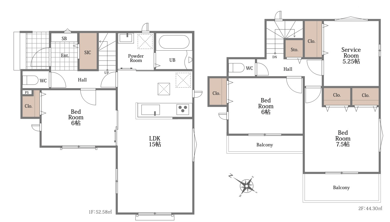[新築住宅] 北本市東間3丁目 全1棟