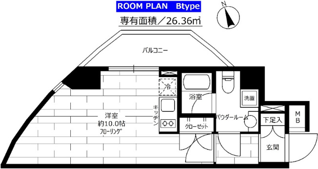 【間取り】 | グランドコンシェルジュ広尾