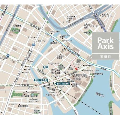 【地図】 | パークアクシス茅場町