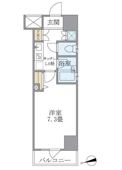 【間取り】 | コート新御徒町