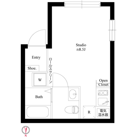 【間取り】 | CASA PIAZZA 西大島