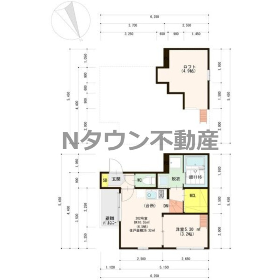 【間取り】 | FAUSTA | 間取りです。