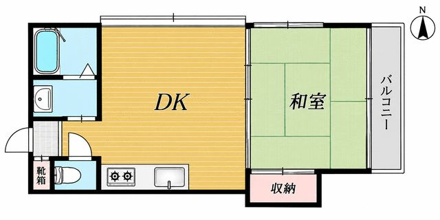 メゾンベールの間取り
