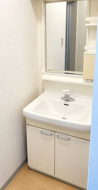 メゾンベールの洗面所|忙しい朝には欠かせない洗面所です