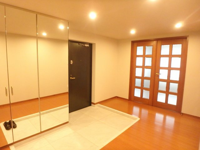 クレート小石川の玄関