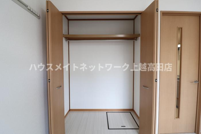 マイルド Ｃの収納|クローゼット（参考室内写真102号室・現況優先）