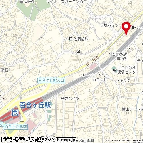 アプレパークス百合ヶ丘の地図