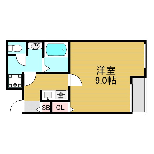パークシティ東三国の間取り