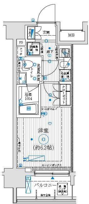 アーリアシティ川崎の間取り|間取りです。
