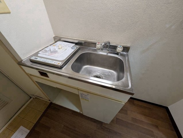 サンパレス勝田台3番館のキッチン|使いやすいキッチンです