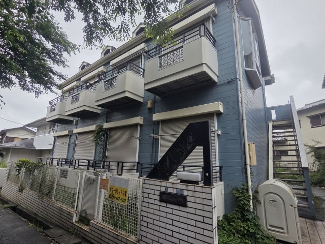 サンパレス勝田台3番館の外観|外観は落ち着いています