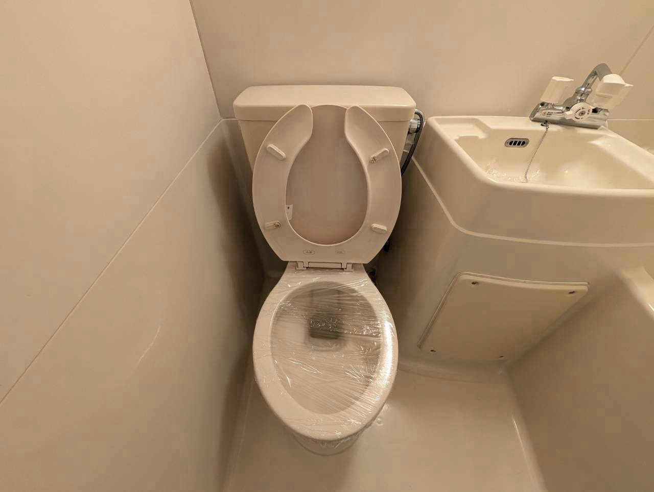 サンパレス勝田台3番館のトイレ|落ち着いたトイレです