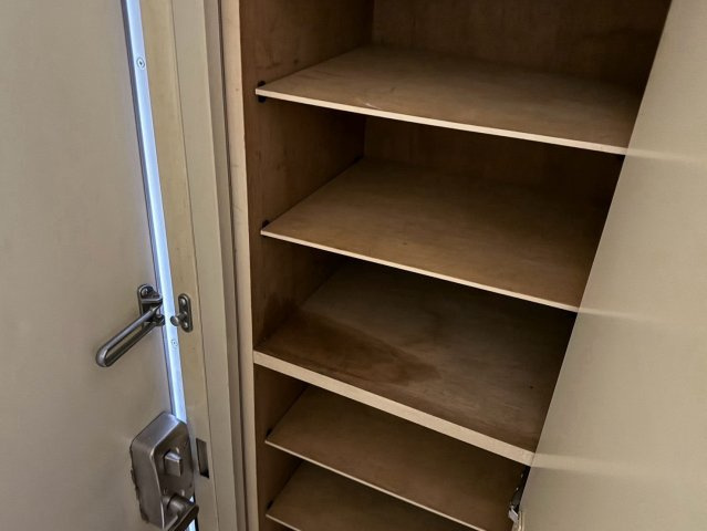 サンパレス勝田台3番館の収納|専用の収納スペースです