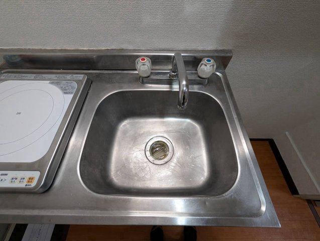 サンパレス勝田台3番館のキッチン|使いやすいキッチンです