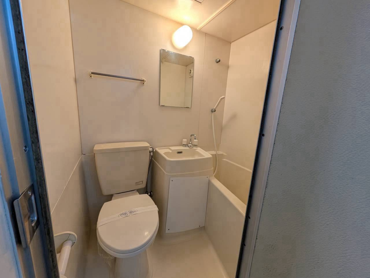 サンパレス勝田台3番館のトイレ|コンパクトで使いやすいトイレです