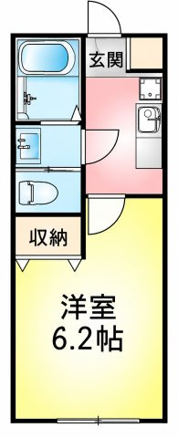 二和壱番館の間取り