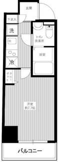 【間取り】 | ＡＺＥＳＴ ＩＴＡＢＡＳＨＩ Ⅱ | 間取りです。