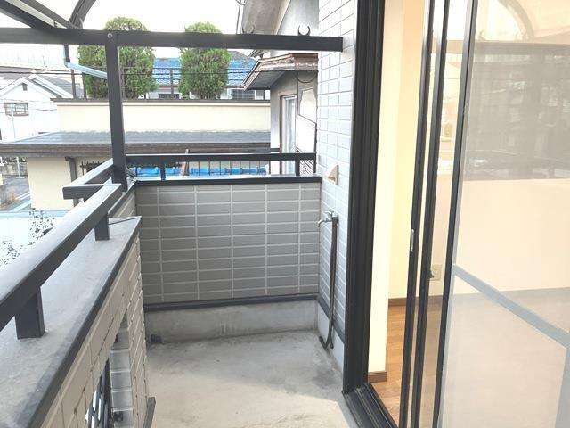 南野口町戸建のバルコニー