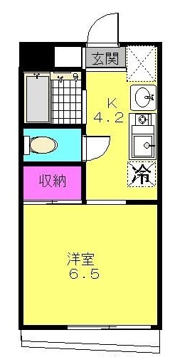 マザール平和台の間取り|間取りです。