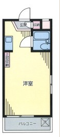 メゾン・ド・サンティエの間取り|間取りです。