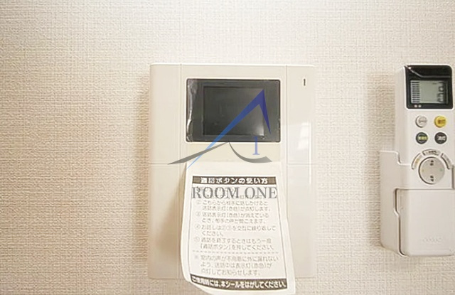 アルビオンクレストのセキュリティ|モニター付きインターホンです。