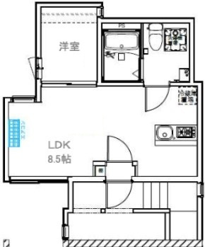 アンベリール北赤羽の間取り|間取りです。