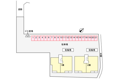【区画図】 | シャルール　メゾン　2