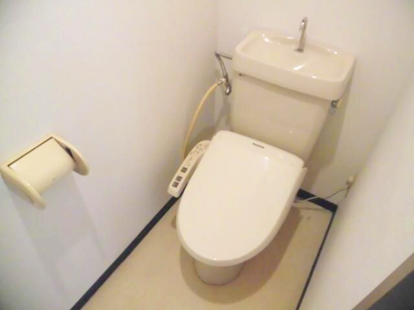 梁山下町ビルのトイレ