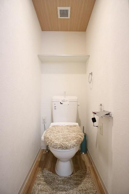 ボワットブランシュのトイレ|ゆったりとした空間のトイレです