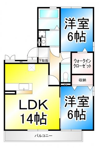 オッツ悠の間取り