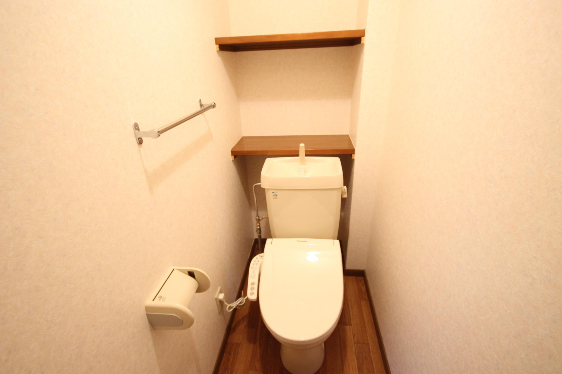 メゾン・ド・ミレニアム Cのトイレ|シンプルで使いやすいトイレです