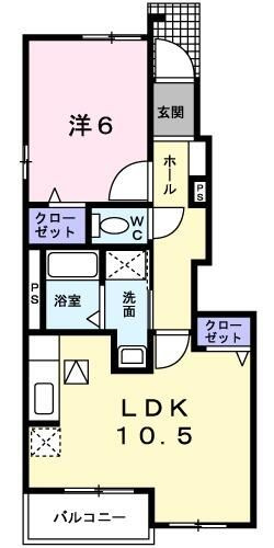 フォルシュウエストの間取り