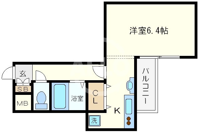 プレミアム新町Ⅲの間取り|プレミアム新町Ⅲ　間取