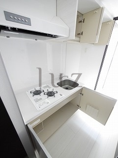 プレミアムキューブ横浜ドゥのキッチン