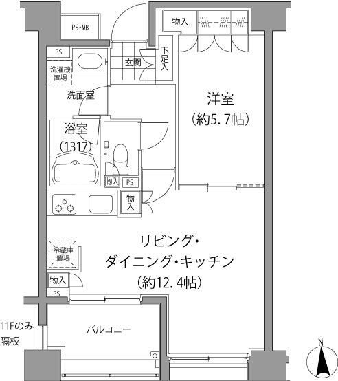 【間取り】 | エーデル練馬