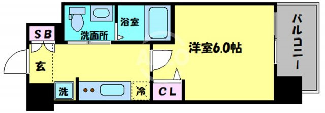 エグゼ大阪ドームの間取り|エグゼ大阪ドーム　間取り
