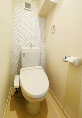 【トイレ】 | ブルーシエル羽田 | トイレです。